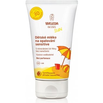 Weleda Sensitive detské mlieko na opaľovanie SPF30 150 ml