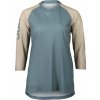 POC W's MTB Pure 3/4 Jersey Calcite Blue/Light Sandstone Beige