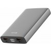 Powerbanka Swissten Aluminum Power Bank 10000 mAh 20W Power Delivery sivá (22013915)