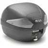GIVI B29NT2 kufor čierny s čírymi/dymovými odrazkami (Monolock s vlastnou platňou), objem 29 litrov.