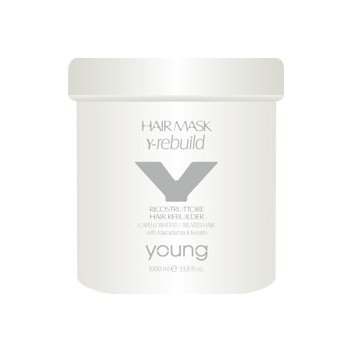 Young Y-REBUILD Maska obnovující s makadamiovým olejem a keratinem 1000 ml