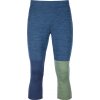 Ortovox Fleece Light krátke nohavice night blue blend XXL