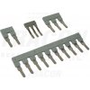 Tracon Prepojovací hrebeň bočný k radovým svorkám 4mm 10P SF110