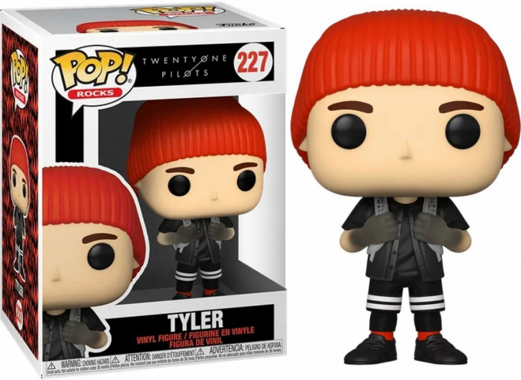 Funko POP! Twenty One Pilots Rocks Stressed Out Tyler Joseph 9 cm