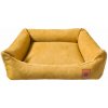 REDANT pelech pre psa s pamäťovou penou DELUXE žltý L
