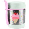 SKIPHOP SKIP HOP Spark Style Termoska na jedlo s lyžičkou/vidličkou Zmrzlina 325 ml, 3r+