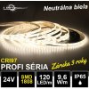 LEDprodukt 5m PROFI LED pásik 120LED/m SMD1808 9,6W/m neutrálna biela CRI97 IP65 24V