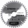 Kotúč Strend Pro TCT 190x2.4x30/20 mm 40T, na drevo, pílový, SK plátky