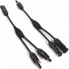 EcoFlow solárny paralelný pripojovací kábel MC4 30 cm 1ECO1300 05 (1ECO1300-05)