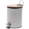 DOMEX Odpadkový kôš MALVA ASPEN 3l biely