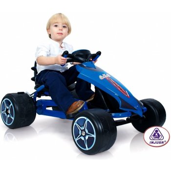 INJUSA Šlapacia štvorkolka Go-Kart Flecha Blue