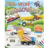 Traktory a náklaďáky - Velké omalovánky - Jiří Models