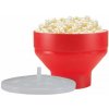 BENEO Silikónová misa na popcorn, 14 cm, červená