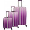 Cestovné kufre set 3ks Travelite Lascana edition S,M,L 201 L fialová