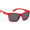 Detské slnečné okuliare Polaroid PLD 8057/S matte red/grey polarized