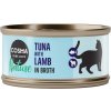 Cosma Nature 6 x 70 g - tuniak s jahňacím