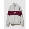 GAP Oversize sweatshirt VintageSoft - Men's šedá | tmavočervená L GAP 1200146526665