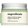 Ongredients - Fresh Soothing Cream 50ml svieži vegánsky hydratačný krém na tvár s kyselinou hyalurónovou