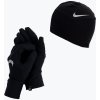 Nike Essential Running Dámska súprava čiapka + rukavice čierna N1000595-082