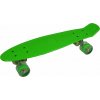 Enero skateboard plast 22 zelených LED