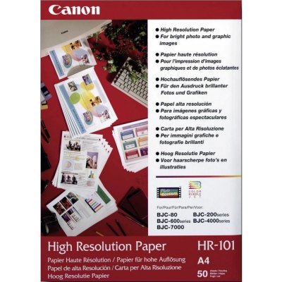 Canon High Resolution Paper HR-101N 1033A002 fotografický papier A4 106 g/m² 50 listov matný; 1033A002
