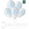 Svet balonku Balón - Mramor modrý 33 cm 50 ks