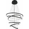 AZZARDO AZ2923 DECOline WHEEL 6 LONG DIMM BLACK stropné závesné LED svietidlo 6xLED 140W/8400lm IP20 čierna