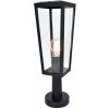 LUTEC 7196601012 PINE exteriérový záhradný stĺpik E27 40W IP44 matná čierna