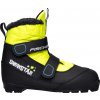 Juniorská obuv na bežky Fischer, SNOWSTAR Čierna,Žltá,Biela 32