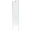 Mexen Next, vaňová zástena 1-krídlová 50 x 150 cm, fixné krídlo, 6 mm číre sklo, chrómový profil, 895-050-000-00-00-01
