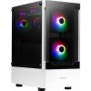 SPIRE Talos E3 RGB, Počítačová skriňa MIDI Tower, biela (EL_HARDWgamTALOSe3w)