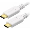 AlzaPower Core USB-C to USB-C 2.0 60W 1m biely APW-CBTC1010W