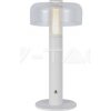 LED stolová lampa 1800mAH batéria 150*300 3v1 biele VT-1049 (V-TAC)