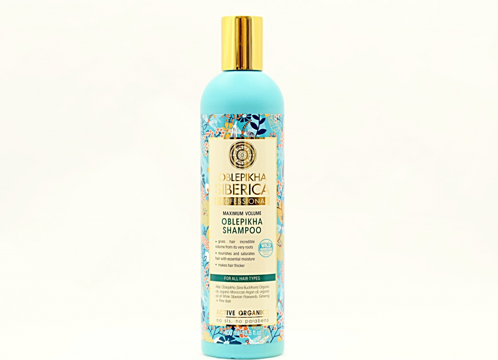 Natura Siberica Rakytníkový šampón pre normálne a mastné vlasy 400 ml