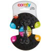 COMFY Hračka BONE dentálna kosť plávajúca 8,5cm čierna lekoricová