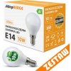 BERGE SADA 10x LED žiarovka E14 8W 700lm G45 - neutrálna biela