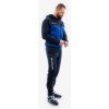TUTA VISA MELANGE CON CAPPUCCIO POLARFLEECE BLU/AZZURRO MELANGE Tg. 4XL