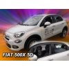 Deflektory na Fiat 500X, 5-dverová (+zadné), r.v.: 2015 -