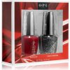 OPI Infinite Shine Big Apple Red lak na nechty s gélovým efektom 15 ml + Cheers to Mani Years lak na nechty s gélovým efektom 15 ml kozmetická sada