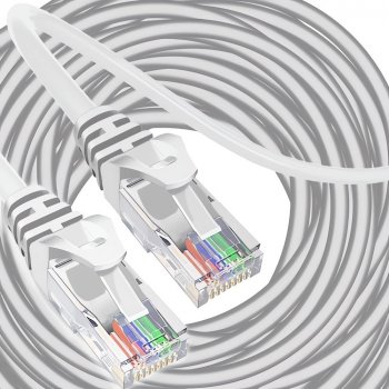 Izoxis 22532 RJ45-RJ45, 30m, sivý