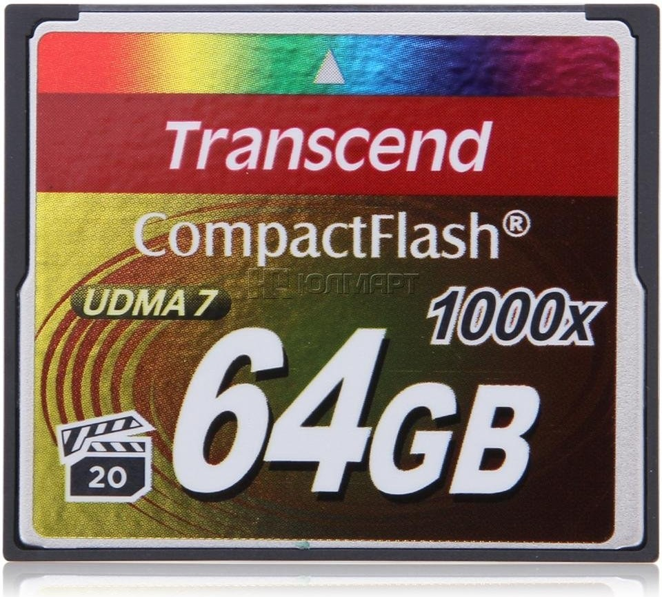 Transcend CompactFlash 64GB TS64GCF1000