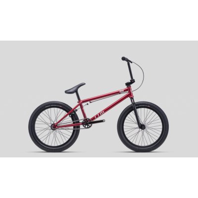 CTM Bicykel BMX CTM POP CRMO 2022 - Červená, 21"TT, RHD