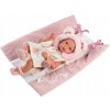 Llorens 63544 NEW BORN HOLČIČKA realistická miminko s celovinylovým tělem 35 cm