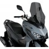 Plexi tmavé dymové PUIG TOURING SYM JETX 125, 615mm 21534F