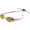 Detské plavecké okuliare Arena SPIDER JR MIRROR Ružová,Biela