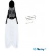 Cressi Gara Turbo Flex Fins – krátke freedivingové plutvy s pružným listom Farba: biela, Veľkosť: 42/43
