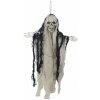 Závesná kostra s hábitom dekorácia na Halloween X7024