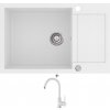 Aquastone QUADRA 80 biela + Aquastone AQ 5561 biela