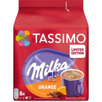 Jacobs Douwe Egberts Tassimo Milka Orange Hot Choco 8 ks