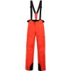 Alpine Pro EDESA 2 Dámske lyžiarske nohavice s membránou ptx snow oranžová/červená